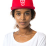 White Skull Red Cap